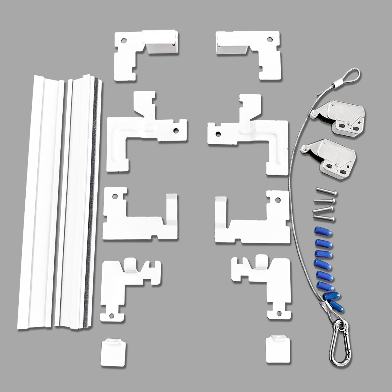 FULL SET ACCESSORY FOR ALUMINUM ACCESS PANEL 